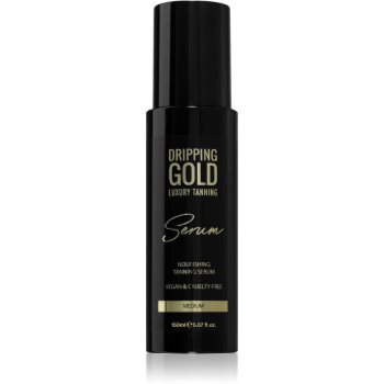 Dripping Gold Luxury Tanning Serum produs bronzare corp si fata - imagine 2